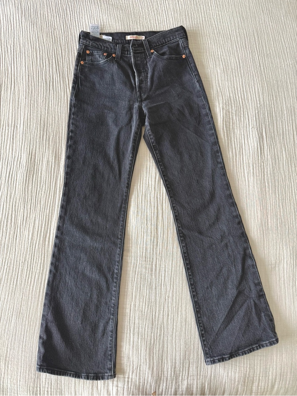 Levi's Midrise Bootcut Jeans Black Bootcut Jeans Like New